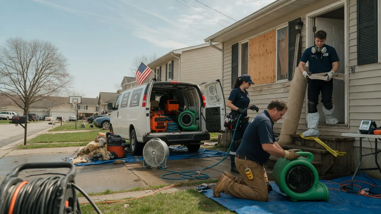 Water Damage Restoration in Tyro, KS near me